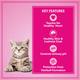 Let's Bite Active Kitten Cat Food Ocean Fish 400 gm (Buy 1 Get 1 Free) 800 gm - Petfood