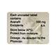 AVANEXT 100 Tablet 4's - Impotence/Erectile Dysfunction (Ed)