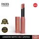 Facescanada Long Stay 3-In-1 Matte Lipstick Primer + Lip Balm Chamomile and Shea Butter Kiss Ready Nude 03, 2gm - Lipsticks