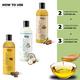 Rey Naturals Castor Oil With Coconut and Sweet Almond Oil Combo Essential Oil 200ml 3's - Essential Oils