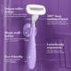Bombae Rollplay Pro Hair Removal Razor for Women with Rolatek Roller, Aloe Gel and Jojoba Oil 125Pcs 1's - Razors & Cartridges