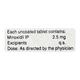LONITAB 2.5 Tablet 10's - Hair Loss-Oth