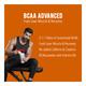 GNC AMP Gold Series BCAA Advanced Powder with Vitamin B6 - Orange Flavour 400 gm - Bcaa Supplements