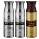 Ajmal Silver Shade Silver Shade Wisal Dahab Deodorant Spray (Pack of 3) 200 ml - Perfumes (Edt/Edp)