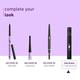 Plum Lash Drama 1-4-All Mascara Length + Curl + Volume + Definition 01 Black 8 ml - Mascaras