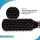 Vega Flat Hair Brush for Women and Men, (E33-FB) 78 gm - Hair Brushes