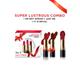 Revlon Super Lustrous Lipstick Combo - Buy 2 Get 1 Free (I am not afraid + Just me + It is Royal) 24 ml - Lipsticks