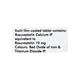 TURBOVAS 10mg Tablet 15's - High Cholesterol-Dys