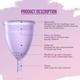 Sirona Reusable Menstrual Cup - (Large) - Menstrual Cups
