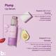 Biocule Plump Lip Plumping Serum Roll-On, With Vitamin C From Rosehip, 100% Natural 10 ml - Lip Balms