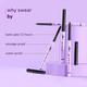 Plum Eye-Swear-By Kohl Kajal Combo Deep Black Creamy Smooth Smudge-Proof 2s - Kajal & Kohls