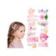 Majestique Multi Shape Hair Clips Set Baby Hairpin For Girls Cute Design Hair Accessories For Kids - Multicolor 14's - Hair Clips/Bands