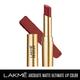 Lakme Absolute Matte Ultimate Lip Color With Argan Oil Choco Brownie 3.4 Gm - Lipsticks
