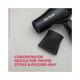 Alan Truman Mini Dryer - 1000 Watts Dc Motor Hair Dryer - Black 1's - Hair Dryers
