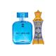Ajmal Blu Dreams EDP Citurs Fruity Perfume And Mizyaan Concentrated Perfume Oil Oriental Musky 114 ml - Perfumes (Edt/Edp)