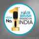 Vega Flat Hair Brush for Men and Women, Reduces Snags, Detangle and Tangles (E34-FB) 76 gm - Hair Brushes