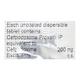 Tambac DT 200mg Tablet 10'S - Bacterial Infections-Cep