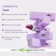 Plum Velvet Haze Matte Lipstick SPF 30, Powder Matte Finish, with Ceramides, 03 Magical Mauve 4.2 gm - Lipsticks
