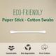 Tulips Premium Paper Stick Cotton Buds - Jar 200's - Cotton Buds & Balls
