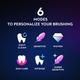 Oral B iO Series 8n Rechargeable Toothbrush with 6 Smart Modes - Black Onyx 1's - Toothbrushes