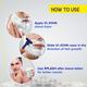 Vi-John Shaving Foam - Lemon with Tea Tree Oil - Pack of 2 x 200 ml - Shaving Foams
