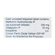 INTAGLIP M SR 500 Tablet 10's - Diabetes-Ant