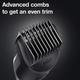 Braun MGK3321, 6-in-1 Beard Trimmer for Men from Gillette, All-in-One Tool, 5 attachments, Advanced German Engineering Black and Vibrant Green 240 gm - Grooming Kits