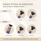 Tash Hair AirStyler 5 in 1 Multi-Styler for Blow Dry, Smooth, Curl, Volume & Define 1's - Multi-Stylers