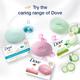 Dove Cream Beauty Bathing Bar for 24 Hour Nourished Skin with Nutrient Serum PO5 125gm each - Soaps