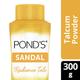 Pond's Sandal Radiance Talcum Powder, Natural Sunscreen 300 gm - Body Sunscreen