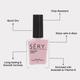 SERY Colorflirt Nail Paint- Marshmellow 10 ml - Nail Polish