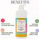Vigini Natural Actives Foaming Face Toning Cleanser 150 ml - Face Wash & Cleansers
