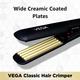 Vega Classic Hair Crimper With Ceramic Coated Plates (VHCR-01) Black 1s - Multi-Stylers