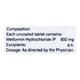 Bigomet 850mg Tablet 10'S - Diabetes-Ant