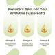 Revital Omega 3 Vegetarian 1000 mg Flaxseed Oil Capsules 60's - Omega Fish Oil Fatty Acids