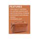 Gubb Makeup Organiser Bag Brown 270 gm - Makeup Bags & Cases
