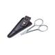 Captain Fawcett Grooming Scissors With Leather Pouch 1's - Grooming Kits