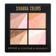 Sivanna Colors Bronze Contour & Highlighter Set - HF362 02 20 gm - Highlighters & Illuminators