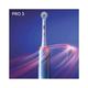 Oral B Pro 3 Electric Toothbrush, 3 modes with Triple pressure control, replaceable brush head included 268 gm - Toothbrushes