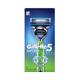 Gillette5 Sport 360 degree Aqua-Grip for Men with Single Razor Handle & 2 Cartridges 1's - Razors & Cartridges