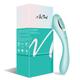 MsChief Virtuoso Vibrator With Air Pulse Stimulator - Turquoise 1's - Massagers And Vibrators