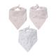 Mothercare Bunny Dribbler Bibs - Pink (Pack of 3) - Feeding & Nursing