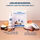 The Mom's Co. Natural Stretch Marks Bundle (100gm+100ml) 1's - Stretch Mark Cream