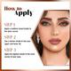 Half N Half 12 Colors Loving Eyeshadow Palette Highly Long Lasting Blendable Shades for Smooth Texture- 02 9.5 gm - Eye Shadow Palettes