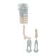 Vega Baby & Mom Bottle, Nipple Rotating Brush & BPA Free 1's - Breast Feeding Tools