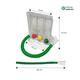 Sahyog Wellness Respiratory Three Balls Breathing Lung Exerciser - One Tube - Respiratory Care