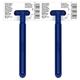 Gillette 7 'o' Clock Ready II Disposable Razor - Razors & Cartridges