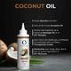 Organic Forest 100% VEGAN Pure Cold Pressed Coconut Oil for Hair & Skin 100 ml - Hair Oils