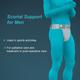 Tynor Scrotal Support (L) (I 59) - Abdomen/Neck/Arm/Elbow Supports