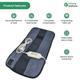 Sahyog Wellness Velvet Orthopaedic Electric Heating Pad - Grey (XXL) - Heating Belt